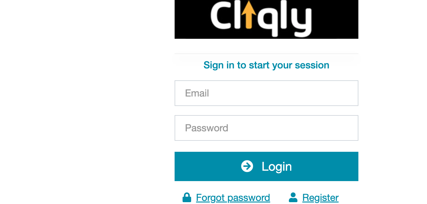 Cliqly Login