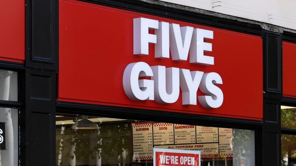 Five Guys Closing