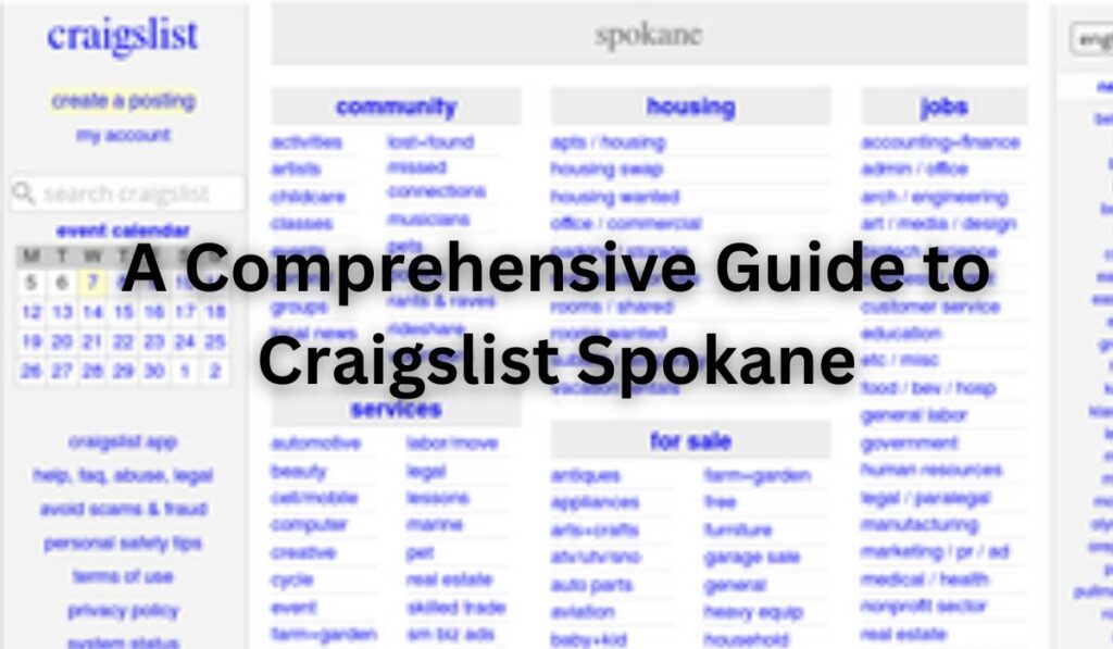 A Comprehensive Guide to Craigslist Spokane