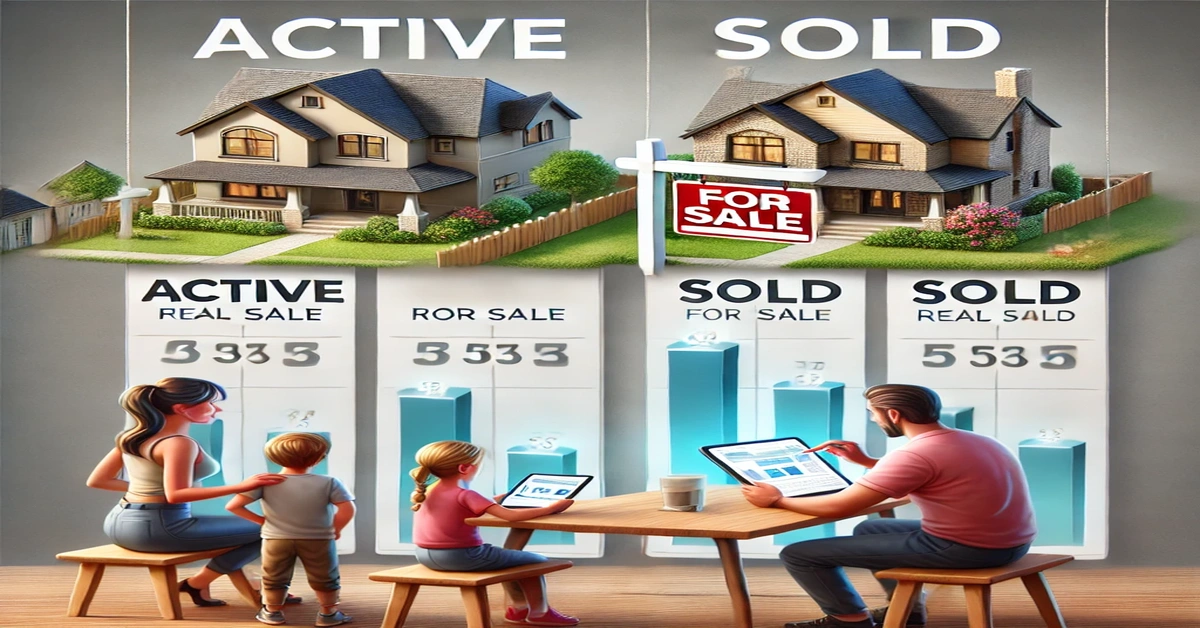 Zillow Active vs For Sale