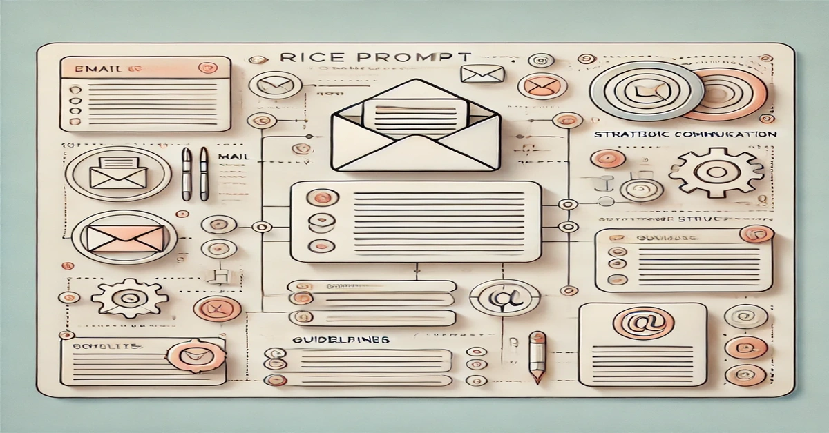 RICE Prompt Framework for Email Writing