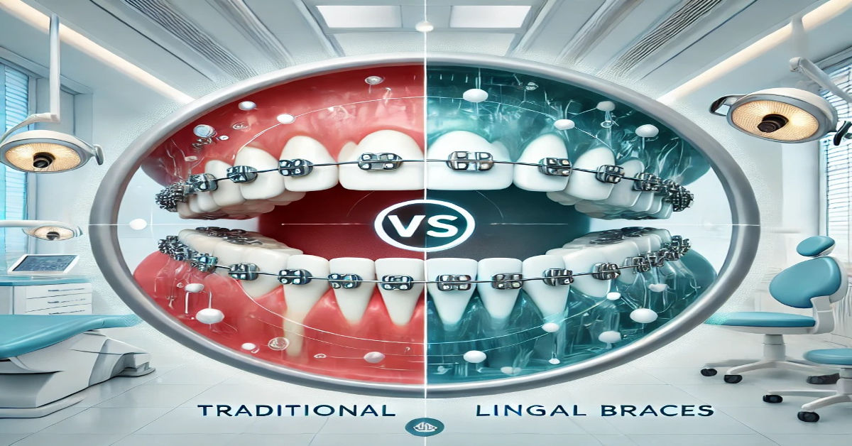 Braces vs Lingual Braces